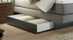 Boxspringbett "Tolomeo" -Bettbezüge Verkäufe 2024 boxspringbett tolomeo schubkasten integriert