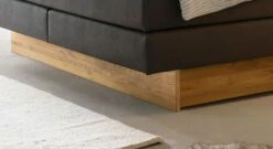Boxspringbett "Vilberg" -Bettbezüge Verkäufe 2024 boxspringbett vilberg holzsockel wildeiche