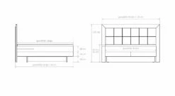 Boxspringbett "Vilberg" -Bettbezüge Verkäufe 2024 boxspringbett vilberg massgrafik