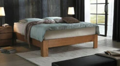 Boxspringliege "Kingston" -Bettbezüge Verkäufe 2024 boxspringliege kingston eiche cognacfarben hochwertig gr