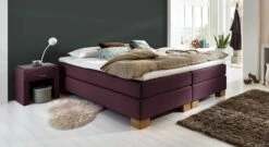 Boxspringliege "Peachland" 32 Boxspringliege "Peachland" -Bettbezüge Verkäufe 2024 boxspringliege peachland liegehoehe 53cm beere