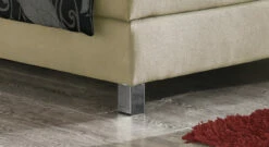 Boxspringliege "Tiberio" -Bettbezüge Verkäufe 2024 boxspringliege tiberio bettbeine kunststoff chromfarben gr