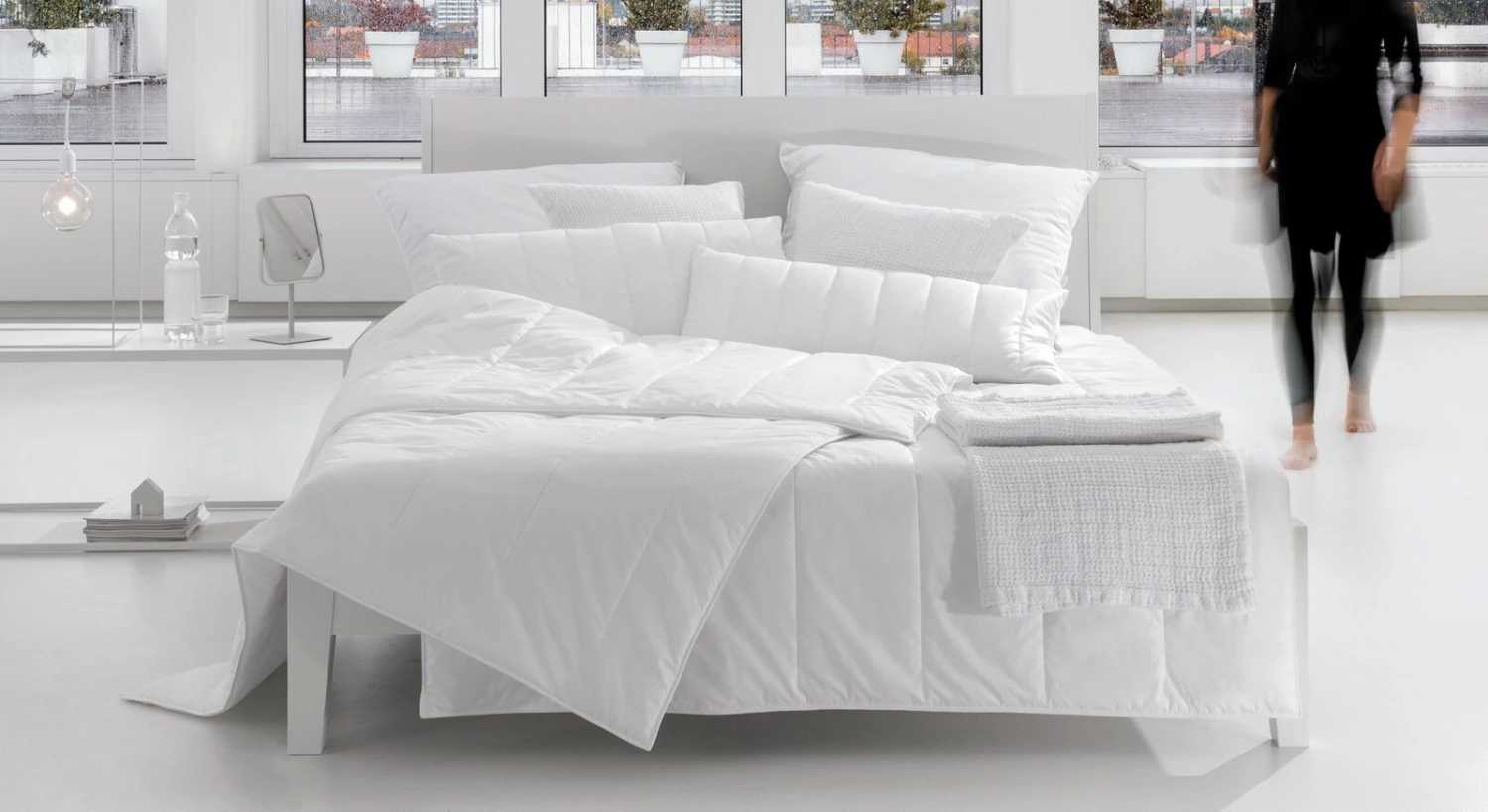 Centa-Star Markenfaser-Bettdecke "AllergoProtect®" Normal – Bild 4