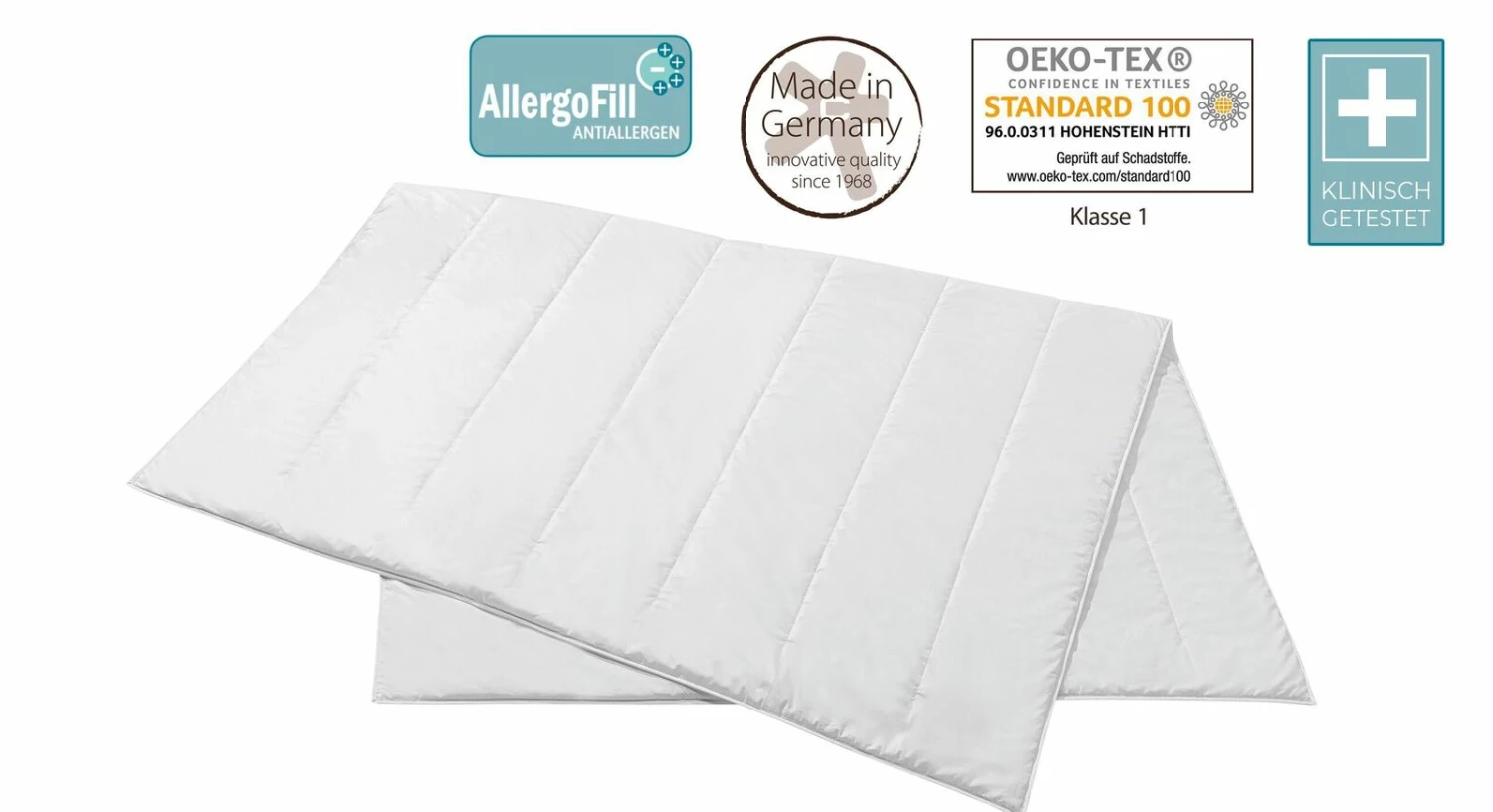 Centa-Star Markenfaser-Bettdecke "AllergoProtect®" Extra Leicht 5 Centa-Star Markenfaser-Bettdecke "AllergoProtect®" Extra Leicht – Bild 3