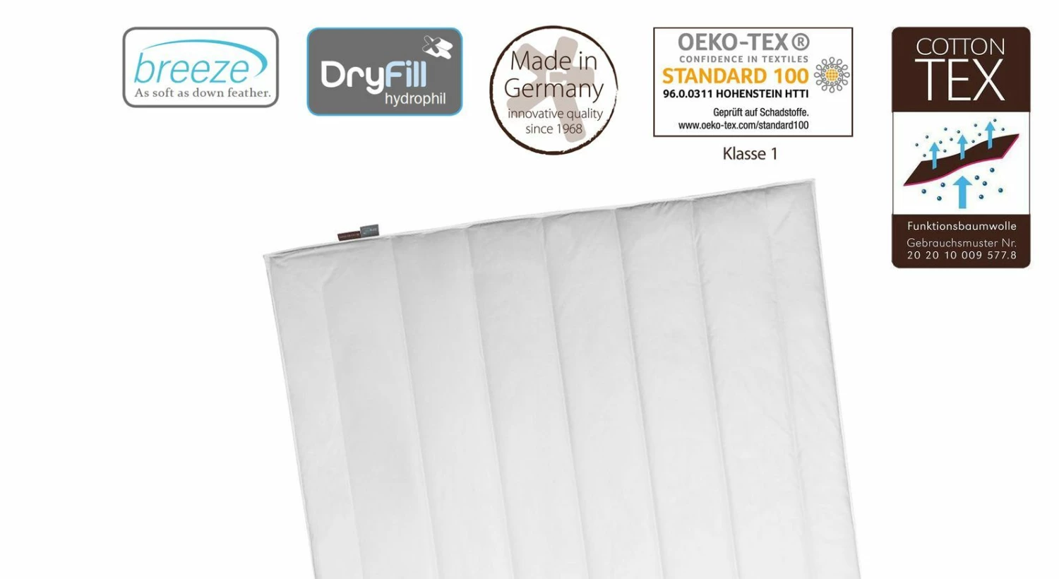 Centa-Star Markenfaser-Bettdecke "Famous" Extra Leicht 5 Centa-Star Markenfaser-Bettdecke "Famous" Extra Leicht – Bild 3