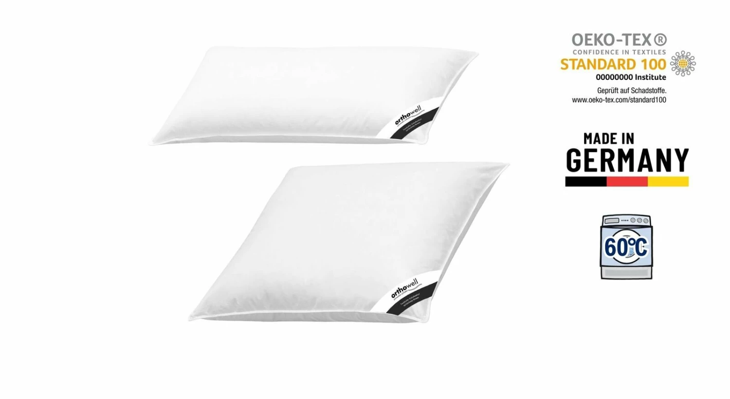 Feder-Kissen "orthowell Standard" 5 Feder-Kissen "orthowell Standard" – Bild 3