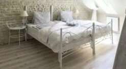 Bett "Amarete" -Bettbezüge Verkäufe 2024 einzelbett amarete handgeschmiedet massiveisen