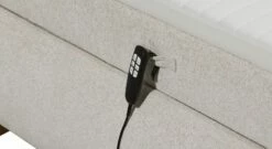 Elektro-Boxspringbett "Randy" -Bettbezüge Verkäufe 2024 elektro boxspringbett randy zwei kabel fernbedienungen