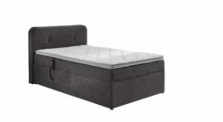 Elektro-Einzel-Boxbett "Paden" -Bettbezüge Verkäufe 2024 elektro einzel boxbett paden grau praktisch