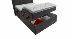 Elektro-Einzel-Boxbett "Paden" -Bettbezüge Verkäufe 2024 elektro einzel boxbett paden stauraum fussende