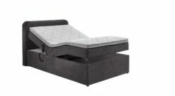 Elektro-Einzel-Boxbett "Paden" -Bettbezüge Verkäufe 2024 elektro einzel boxbett paden verstellbar stauraum