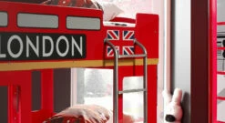 Etagenbett "Paddington" -Bettbezüge Verkäufe 2024 etagenbett paddington metall leiter alufarben gr