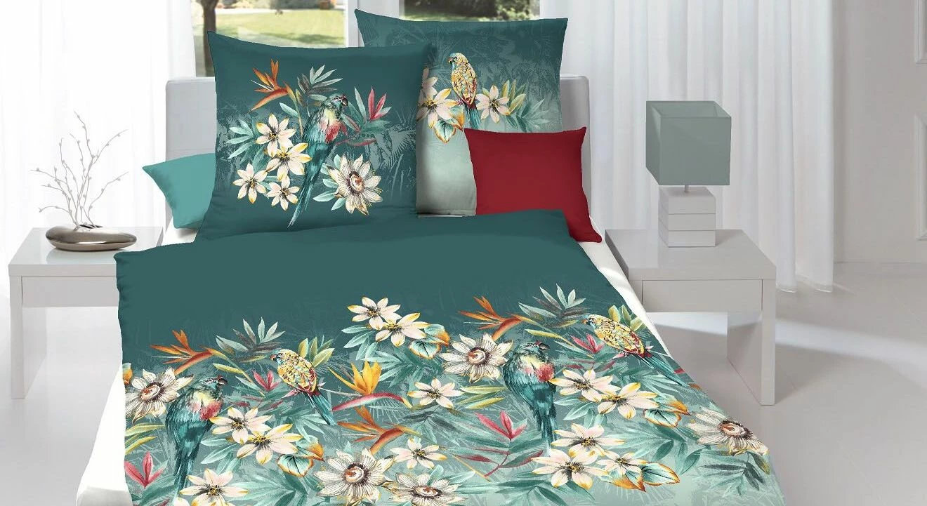 Feinbiber-Bettwäsche "Tropical" 3 Feinbiber-Bettwäsche "Tropical"