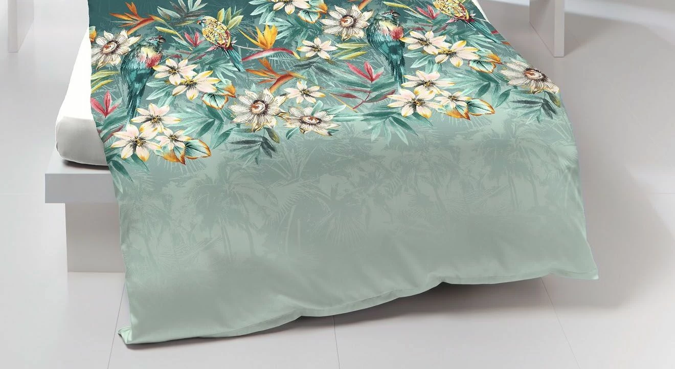 Feinbiber-Bettwäsche "Tropical" 4 Feinbiber-Bettwäsche "Tropical" – Bild 2
