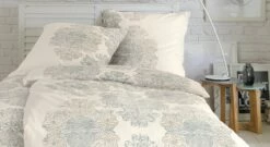 Feinflanell-Bettwäsche "White-Barock"