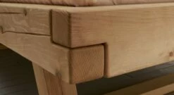 Liege "Basiliano" -Bettbezüge Verkäufe 2024 fichte balkenbett eckverbindung robust 1