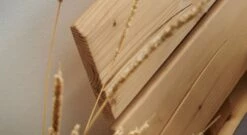 Bett "Basiliano" In Überlänge -Bettbezüge Verkäufe 2024 fichte balkenbett kopfteil natuerlich kante 1