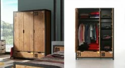 Jugendzimmer "Beli" -Bettbezüge Verkäufe 2024 funktions kleiderschrank beli dreituerig geraeumig