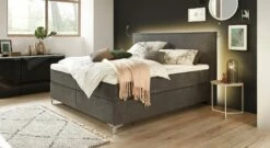 GALLERY M Boxspringbett "Dubai" Biese -Bettbezüge Verkäufe 2024 gallery m boxspringbett dubai biese beleuchtung optional