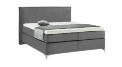 GALLERY M Boxspringbett "Dubai" Biese -Bettbezüge Verkäufe 2024 gallery m boxspringbett dubai biese microfaser grob dunkelgrau