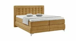 GALLERY M Boxspringbett "Dubai" Kassettensteppung -Bettbezüge Verkäufe 2024 gallery m boxspringbett dubai kassettensteppung gold