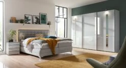 GALLERY M Boxspringbett "Dubai" Kassettensteppung -Bettbezüge Verkäufe 2024 gallery m boxspringbett dubai kassettensteppung passend beimoebel