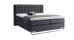 GALLERY M Boxspringbett "Dubai" Kufe -Bettbezüge Verkäufe 2024 gallery m boxspringbett dubai kufe anthrazit samt