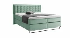 GALLERY M Boxspringbett "Dubai" Kufe -Bettbezüge Verkäufe 2024 gallery m boxspringbett dubai kufe mint samt