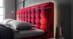 Bestseller -Bettbezüge Verkäufe 2024 gallery m boxspringbett dubai kufe optional beleuchtung
