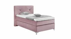GALLERY M Einzel-Boxspringbett "Dubai" Knopfheftung -Bettbezüge Verkäufe 2024 gallery m einzel boxspringbett dubai knopfheftung samt flieder