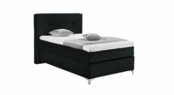 GALLERY M Einzel-Boxspringbett "Dubai" Knopfheftung -Bettbezüge Verkäufe 2024 gallery m einzel boxspringbett dubai knopfheftung samt schwarz