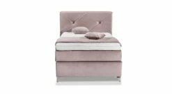 GALLERY M Einzel-Boxspringbett "Dubai" Knopfheftung -Bettbezüge Verkäufe 2024 gallery m einzel boxspringbett dubai knopfheftung samtbezug elegant