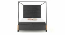 GALLERY M Himmelbett "My Heaven" Schwarz Mit Hohem Kopfteil -Bettbezüge Verkäufe 2024 gallery m himmelbett my heaven gestell schwarz hochwertig