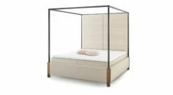 GALLERY M Himmelbett "My Heaven" Schwarz Mit Hohem Kopfteil -Bettbezüge Verkäufe 2024 gallery m himmelbett my heaven schwarz hohes kopfteil samt beige