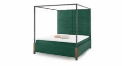 GALLERY M Himmelbett "My Heaven" Schwarz Mit Hohem Kopfteil -Bettbezüge Verkäufe 2024 gallery m himmelbett my heaven schwarz hohes kopfteil samt dunkelgruen