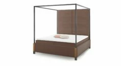 GALLERY M Himmelbett "My Heaven" Schwarz Mit Hohem Kopfteil -Bettbezüge Verkäufe 2024 gallery m himmelbett my heaven schwarz hohes kopfteil samt hellbraun