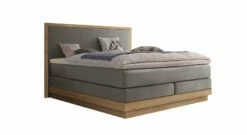 Hasena Boxspringbett "Elegant" Mit Kopfteil San Pietro -Bettbezüge Verkäufe 2024 hasena boxspringbett elegant kopfteil pietro weissgrau frischgraetvelours