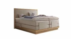 Hasena Elektro-Boxspringbett "Elegant" Mit Kopfteil San Pietro -Bettbezüge Verkäufe 2024 hasena elektro boxspringbett elegant kopfteil san pietro beige bezug