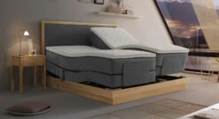 Hasena Elektro-Boxspringbett "Elegant" Mit Kopfteil San Pietro