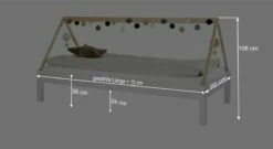 Hausbett "Kids Town" Basic 8 Hausbett "Kids Town" Basic -Bettbezüge Verkäufe 2024 hausbett kids town basic bemassung grafik