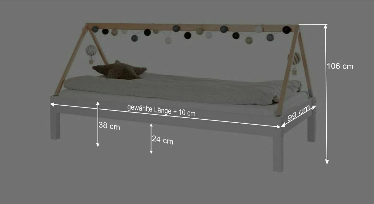 Hausbett "Kids Town" Basic 5 Hausbett "Kids Town" Basic – Bild 3