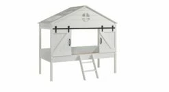 Hausbett "Spielscheune" -Bettbezüge Verkäufe 2024 hausbett spielscheune dach urig