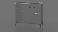 Highboard "Beano" -Bettbezüge Verkäufe 2024 highboard beano mass grafik