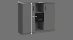 Highboard "Facundo" -Bettbezüge Verkäufe 2024 highboard facundo bemassungs skizze