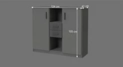 Highboard "Porvenir" -Bettbezüge Verkäufe 2024 highboard porvenir bemassung grafik