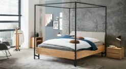 Himmelbett "Joris" 17 Himmelbett "Joris" -Bettbezüge Verkäufe 2024 himmelbett joris beige kopfteil