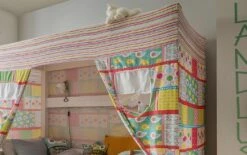 Himmelbett "Kids Dreams" -Bettbezüge Verkäufe 2024 himmelbett kids dreams robust himmelgestell