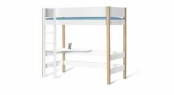 Hochbett "Kids Town" -Bettbezüge Verkäufe 2024 hochbett kids town MDF weiss buche tischplatte