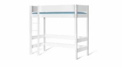 Hochbett "Kids Town" -Bettbezüge Verkäufe 2024 hochbett kids town MDF weiss uni