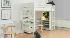 Hochbett "Kids Town" Design